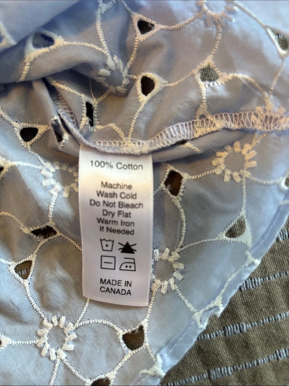 NWT Boutique Mommy and Me Matching Blue Eyelet Set Adult M 3T 4T